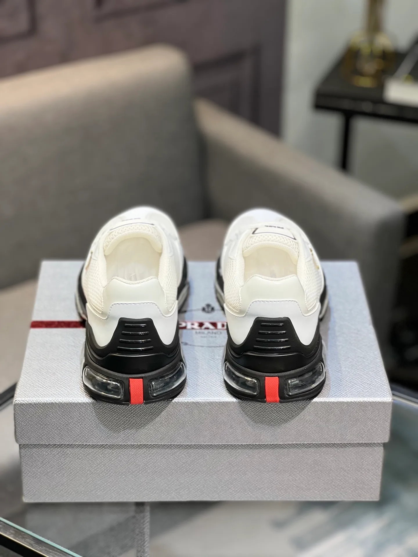 Men's shoes 💰660 [PRADA] Men's shoes are popular in the counter, official website is synchronized, 1 high-quality shipment ✔️ Original frosted cowhide + cowhide lining, 1🆚1 replica, original sole, 38-45 (45 customized, non-refundable)